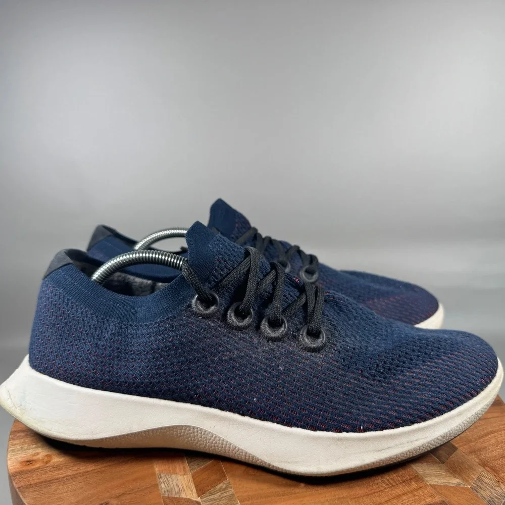 Allbirds Tree Dashers Navy Blue Running Shoes Mens 12.5 Sustainable Sneakers‎